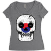 south korea till i die Women's Triblend Scoop T-shirt