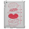 cheeseburger iPad 3 and 4 Case