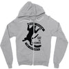 cat versus cucumber Zipper Hoodie
