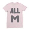 deku all m t shirt hero academia Ladies Fitted T-Shirt