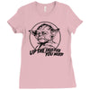 yoda Ladies Fitted T-Shirt