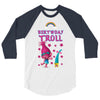 birthday troll 3/4 Sleeve Shirt