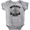 mugatu gym suit Baby Bodysuit