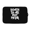death to all Laptop sleeve