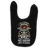 I'm A Veteran Daddy T Shirt Baby Bibs
