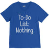lazy day humour V-Neck Tee