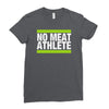 no meat athlete! Ladies Fitted T-Shirt