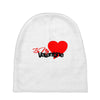 be my valentine 2 Baby Beanies