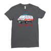 how i roll ambulance Ladies Fitted T-Shirt