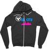 owl city retro Zipper Hoodie
