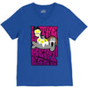 the beateggs !!! purple V-Neck Tee