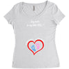 Say Hello to My Little BB Women's Triblend Scoop T-shirt
