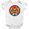 lucha libre    yellow Baby Onesie