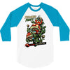 piranha party 3/4 Sleeve Shirt