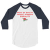 Men's of Quality Respect Women's Equality 3/4 Sleeve Shirt