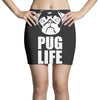 pug life dog Mini Skirts