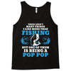 Fishing Pop Pop Tank Top