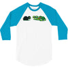 tortoise caught 3/4 Sleeve Shirt
