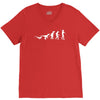icke evolution V-Neck Tee