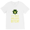 milk and eggs V-Neck Tee