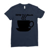 coffee snob Ladies Fitted T-Shirt