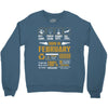 Born February Multitasking Problem Solving Tees Crewneck Sweatshirt