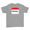 title of day of the week monday day of the week Youth Tee