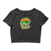 electric thunder Crop Top