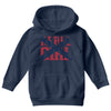 rebel girl Youth Hoodie