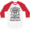 Vintage 1974 3/4 Sleeve Shirt
