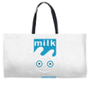 blur milk coffee and tv rock music band Weekender Totes