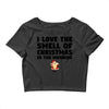 smell of christmas in the morning Crop Top