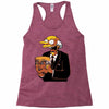 burns vs trump Racerback Tank