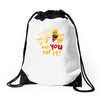 and you are it Drawstring Bags