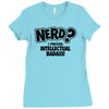 nerd Ladies Fitted T-Shirt