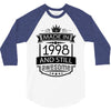 Made In 1998 And Still Awesome 3/4 Sleeve Shirt