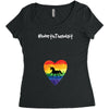 Worth The Wait Women's Triblend Scoop T-shirt