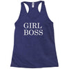 girl boss Racerback Tank