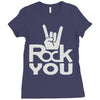 rock you Ladies Fitted T-Shirt