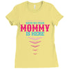 Have No Fear Mommy Is Here Ladies Fitted T-Shirt