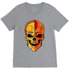 skull V-Neck Tee