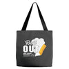 Butt Out Lung Cancer Awareness Tote Bags