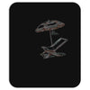 beach umbrella Mousepad