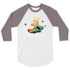 chaos and destruction 3/4 Sleeve Shirt