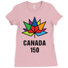 Canada 150th Anniversary Ladies Fitted T-Shirt