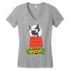 it's the great pumpkin Women's V-Neck T-Shirt