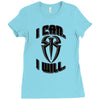 i can i will Ladies Fitted T-Shirt