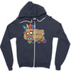 ooga bar Zipper Hoodie