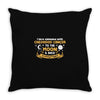I Love Someone with Childhood Cancer to The Moon and Back to Infinity Throw Pillow