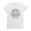 angry bulldog Ladies Fitted T-Shirt